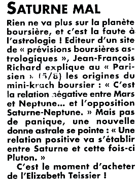 Le Canard Enchaine Aout 2007